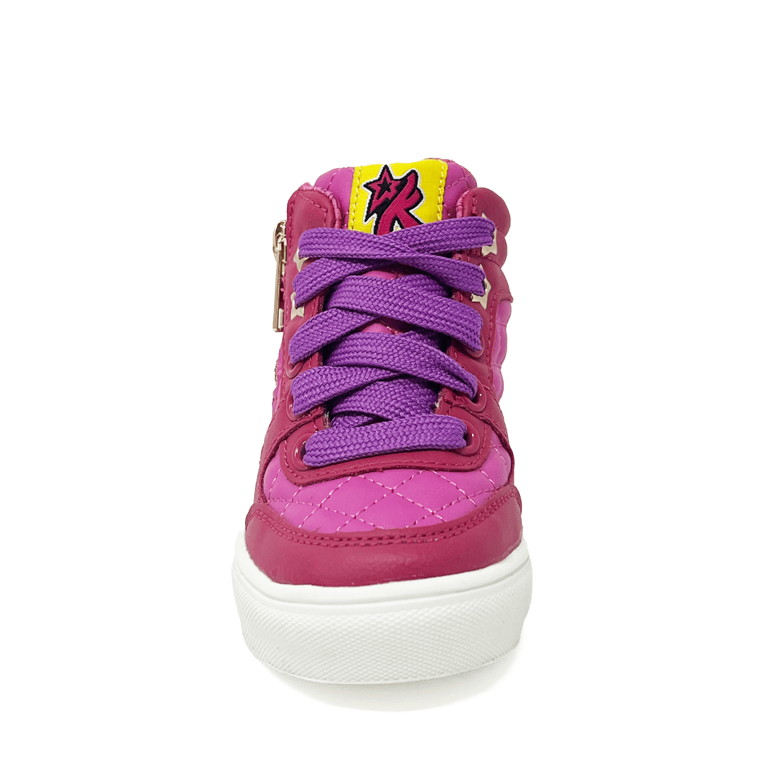 Karma's World Toddler Girls High Top Sneaker, Sizes 7-12