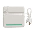 thumbnail image 1 of Portable Mini Printer Pocket Non Ink Bluetooth Instant Printing for Student with 1 Roll of Paper Blue, 1 of 4