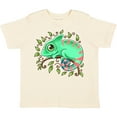 thumbnail image 3 of Inktastic Tiny, Cute Chameleon Boys or Girls Toddler T-Shirt, 3 of 5