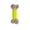 B, variant on huayou Cute Bone Shaped Chew, Dual Texture Design with Raised Nubs for Teeth Cleaning, Boredom Relief, Stress Relief, Interactive Dental Play, Daily Chewing