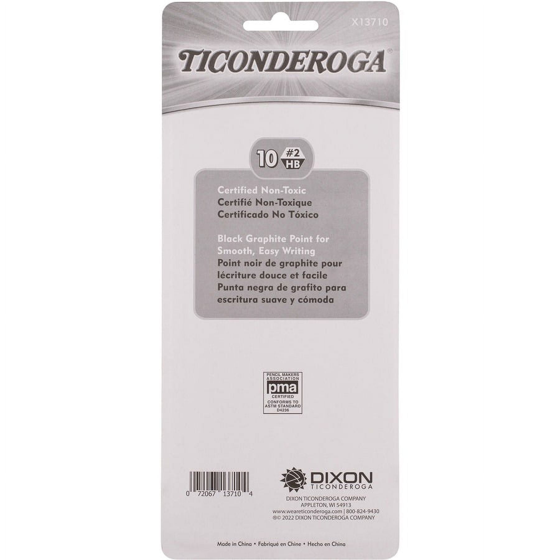 Ticonderoga® Pre-Sharpened Pastel Wood-Cased Pencils, 10 pk - Fred Meyer