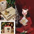 thumbnail image 5 of Christmas Wrapping Paper, 12 Sheets Gift Wrapping Paper In 3 Different Pattern, Recyclable Luxury Gold Wrapping Paper And Tags For Birthday, Valentine, 5 of 5