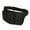 Black, variant on Waterproof Fanny Pack Waist Bag Travel Pouch Phone Holder Running Belt With Separate Pockets Adjustable Band For Workout Vacation Hiking (Black)