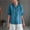 Style2-Blue linen shirts for women, variant on Mceream Women Linen Shirts and Blouses Summer Short Sleeve Button Down Shirts Collar Blouses Loose Fit Casual Business Work Office Clothes Cute Tees Outfits Blouse Green XXL