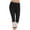 *Black, variant on ClodeEU Women's Lightweight Stretch Capri Jeans with Lace Hem ,Casual Denim Cropped Pants Black,Womens Plus XXXXL
