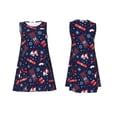 thumbnail image 7 of Logiee Winter Sports Fun Pattern Print Summer Dresses for Women,Beach Sleeveless Flowy Pocket Tshirt Tank Sundresses,Women's Sleeveless Dress, 7 of 7