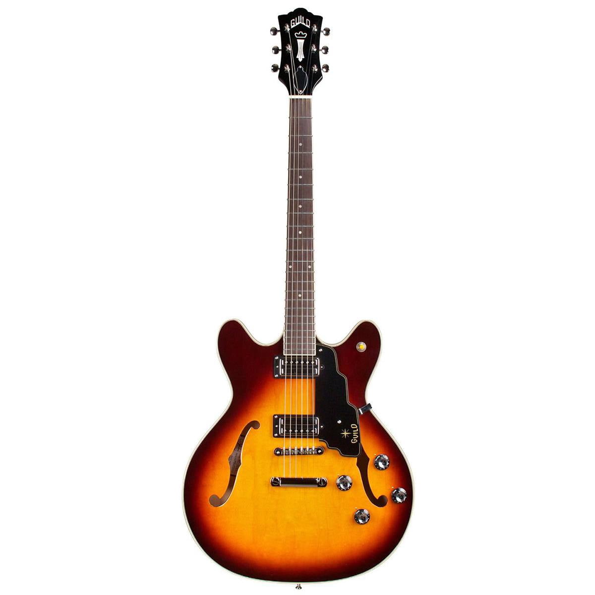 Guild Starfire IV ST Maple Semi-Hollow Electric Guitar (Vintage Sunburst) (Demo)