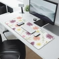 thumbnail image 2 of Efficient and Chic Mini Floral Flower Mouse Pad - Non-Slip Rubber Base, Smooth Surface for Superb Tracking, Great for Office, Home & Gaming, Laptop Suitable, Large 31.5x11.8 Inch, 2 of 7