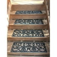 thumbnail image 2 of AmeriHome Decorative Scrollwork Entryway Rubber Mat Set - 5 Piece, 2 of 8
