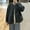 w93# Grey210, variant on Wuxian Women'S Jacket Button Down Long Sleeve Fuzzy Wool Coat Casual Round Neck Open Front Cardigan Winter Thick Warm Outerwear,Black,L