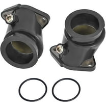 ALL-CARB 2PC Carburetor Carb Intake Manifold Boot Pipe Replacement for Honda Rebel CA250 CMX250