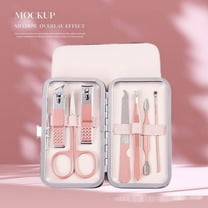 Stainless Steel Nail Scissor Set 18-piece Manicure Implement Clippers