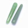 Natural Green Aventurine Massage Sticks Massage Wand Massage Tools Gua Sha Scraping Stick Cone 107~108x20mm