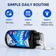 thumbnail image 6 of Getue NMNH Capsules Ultra Purity Guarantee, Advanced NAD+ Precursor Supplement for Cellular Energy Production and Daily Vitality, 120 Count, 6 of 6