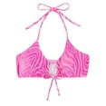 thumbnail image 2 of Trajes de baño para mujer, Trajes de baño para mujer Moda Cómodo Bikini Estampado Traje de baño para mujer Color liso Bikinis Top Traje de baño para mujer Nylon, 2 of 4