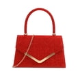thumbnail image 3 of Sentmoon Purses Womens Handbags Women's Fashionable Casual Wrinkled Rhinestone Spring/Summer Style Trendy and Versatile Suitable for Banquets Weddings and Evening Makeup., 3 of 7