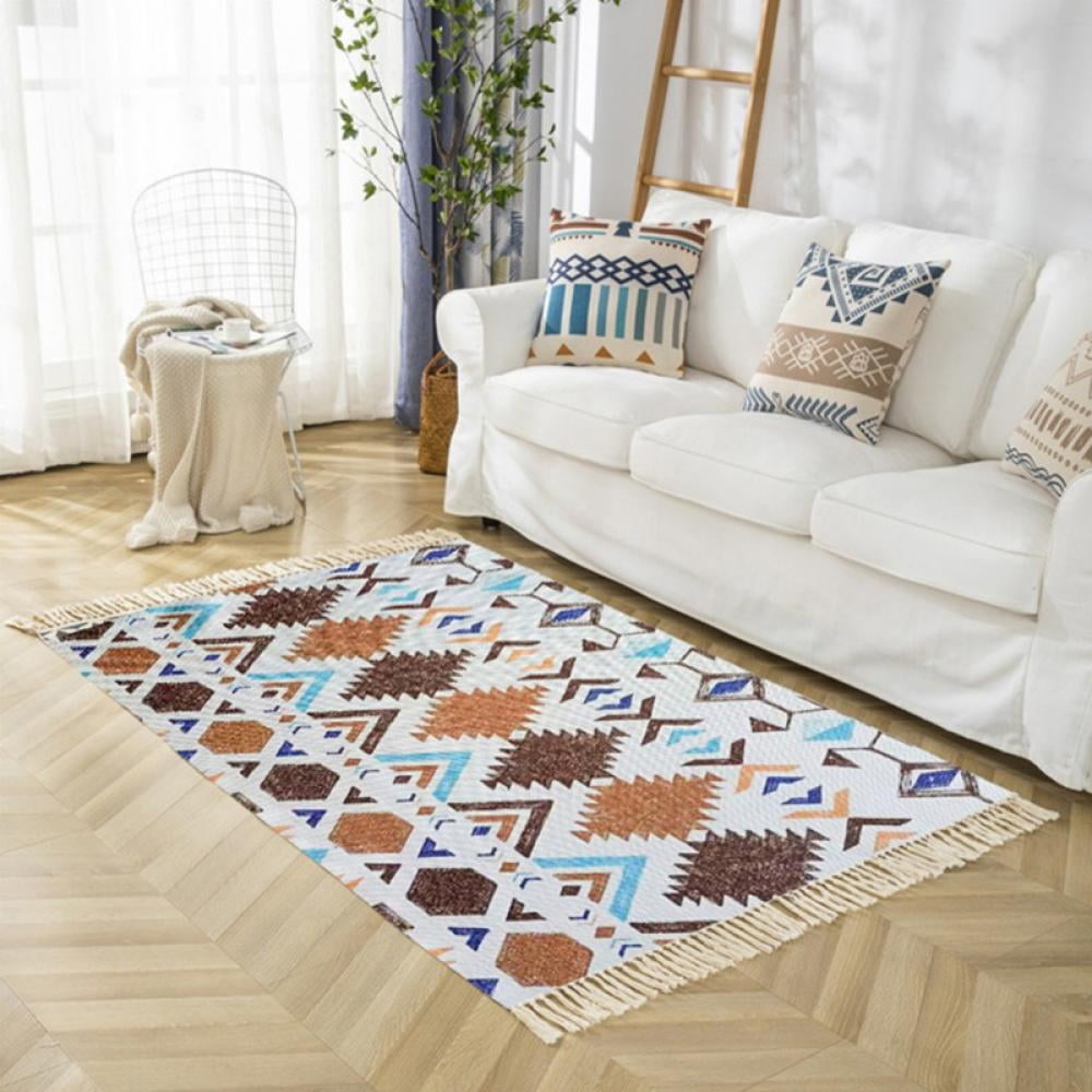 CLEARANCE!!Home Decoration Carpet Boho Bathroom Runner Rug Washable