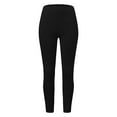 thumbnail image 5 of MIASHUI Women HighWaist Warm Pants German Heating Seamless&nbsp;Thermal Underwear&nbsp;Thick Lined Cotton Long Johns Black,XL, 5 of 7