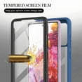 thumbnail image 3 of Galaxy S20 FE Case with Built-in Screen Protector, Dteck Full Body Protection Hybrid Rugged Shockproof Case Transparent Clear PC Back Cover for Samsung Galaxy S20 FE, Blue, 3 of 6