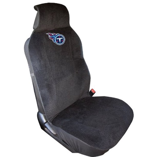 Cubierta de asiento para automóvil de los Tennessee Titans de la NFL, estándar, negro y colores del equipo