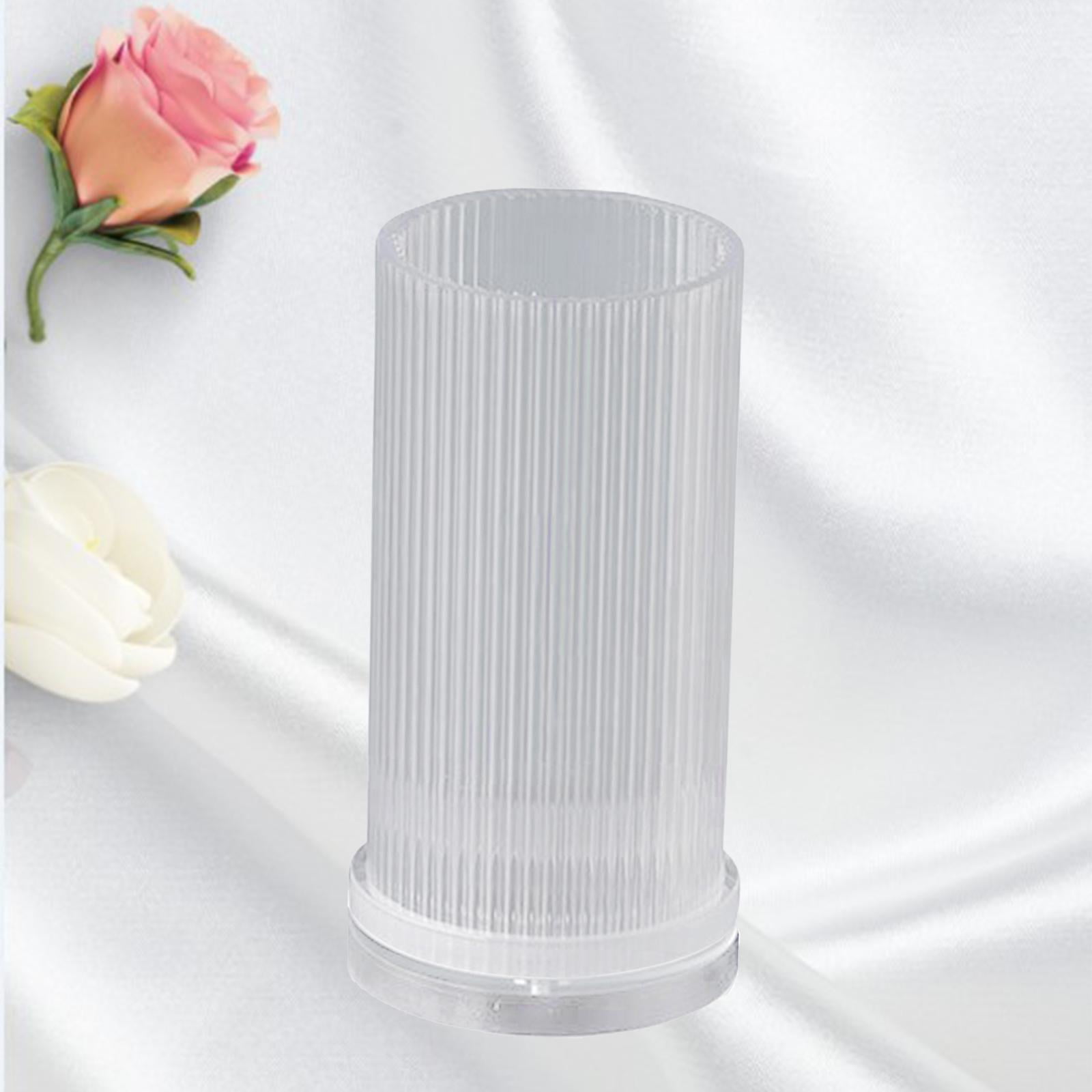 FVDPWYE Long Pole Candle Mold Pillar Making Large Cylinder Rib DIY Accessory - 7x15cm