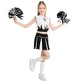 thumbnail image 1 of Lujianch Children Cheerleading Team Student Role Playing Stage Performance Competition Carnival Party Set Girls Outfits Sets Size 8-9 Years, 1 of 5