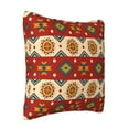 thumbnail image 2 of ZICANCN Boho Southwestern Aztec Style Throw Pillow Covers, Bed Couch Sofa Knit Decorative Pillow Covers for Living Room Farmhouse, 22"x22", 2 of 8