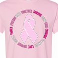 thumbnail image 4 of Inktastic Word Circle-breast Cancer Awareness T-Shirt, 4 of 5