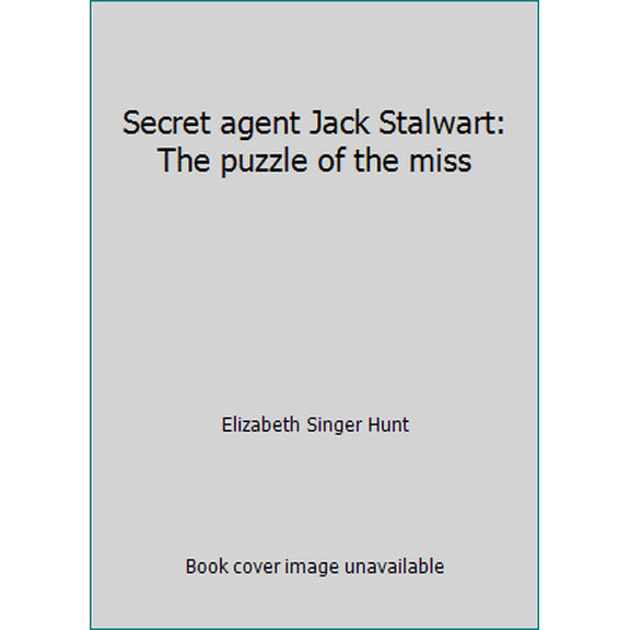 Pre-Owned Secret agent Jack Stalwart: The puzzle of the miss (Paperback) 1862304750 9781862304758