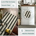 thumbnail image 5 of Christmas 3x5 Entry Rug - Small Washable Indoor Outdoor Mats for Front Door Non-Slip Porch Rug Holiday Tartan Plaid Throw Rugs for Living Room Bedroom Entryway Kitchen Office Porch Decor, 5 of 9