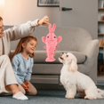 thumbnail image 4 of Soft Disk Lobster Interactive Dog Toy Upgraded Puppy Toy Suitable for Small Dogs To Move and Interestingly. Sturdy Pet Toy for Chewing and Teething, 4 of 5