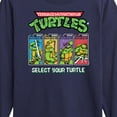 thumbnail image 3 of Teenage Muntant Ninja Turtles - Select Your Turtle Video Game - Toddler And Youth Long Sleeve Graphic T-Shirt, 3 of 5