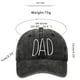 thumbnail image 5 of Gorra de béisbol bordada para papá sombrero para el sol ajustable verano, 5 of 8