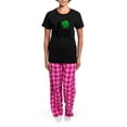 thumbnail image 4 of CafePress - Irish Boys Women's Dark Pajamas - Women's Short Sleeve Print T-Shirt and Pants Dark Cotton Pajama Set, 4 of 7