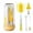 Yellow, variant on GRA Electric Bottle Brush Cleaner,Portable Electric Baby Bottle Brush Cleaner for Travel,Rechargable Travel Bottle Cleaner Kit with Nipple&Straw Brush, Perfect Mom Essentials After Birth Gift,Yellow