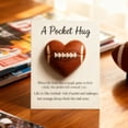 thumbnail image 4 of Dserhfy Golf Pocket Hug with Card Heart-Shaped Softball Golf Ball Pocket Hug Token Encouragement Keepsake Gift for Softball Lovers Golfers Sports Enthusiasts, 4 of 8