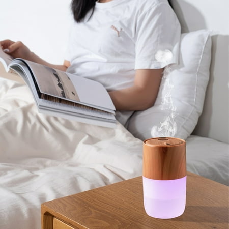 

Ovzne Jellyfish Humidifier Usb Fumes Ring Atomization Mini Humidifier Fragrant Desktop Colorful Atmosphere Night Light Clearance