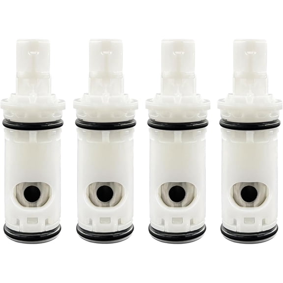 RVKXHD 1224 1224B Faucet Cartridge Replacement Kit For Most Double Handle Moen Faucets and Tub/Showers Repair Kit,Replacement Compatible with Moen Two Handle Faucets,4 Pack