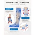 thumbnail image 4 of Air Compression Leg Massager with Heat, Leg Massager Simulates Kneading and Stroking of Tissues by Using an Inflatable Garment, Gifts for Women Men, 4 of 7