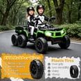 thumbnail image 5 of Akaber Kids Ride On Car for 3-9, 24V 4x200W Motors Ride on Toy with Remote Control, LED Lights, 18" Leather Seat, Rear Storage Basket, 5 of 10