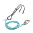 thumbnail image 2 of Double Dual Drift Hook, Anti Rust Stainless Steel Diving Drift Hook  For Cave Dive Luminous Sky Blue, 2 of 8