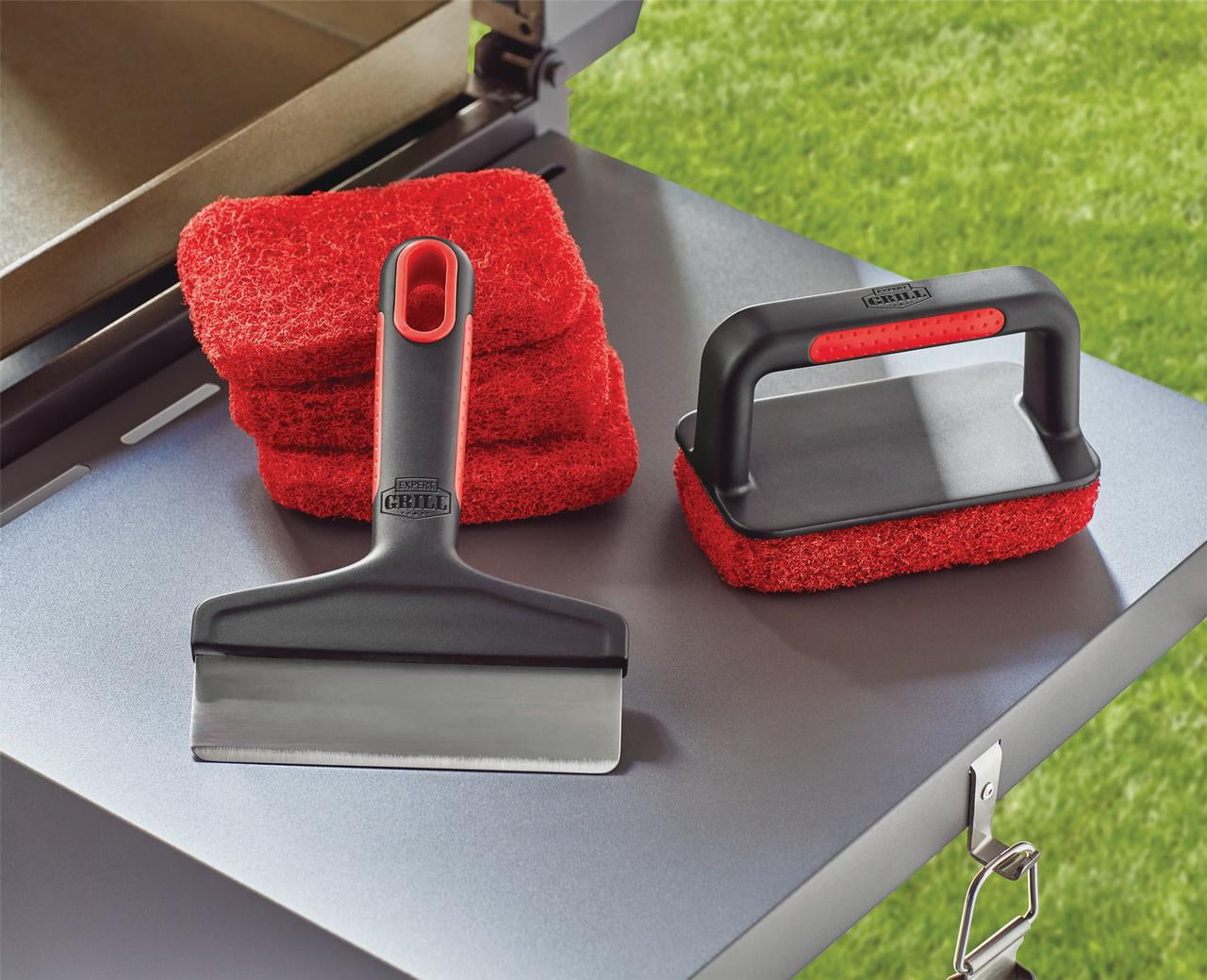 Expert Grill SS+PP Griddle Cleaning Kit,5-Pieces
