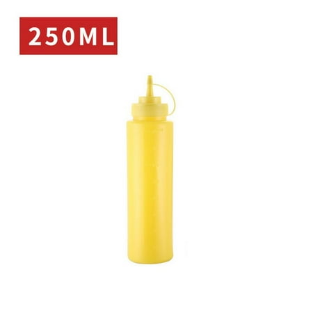 

250/800ml Sauce Vinegar Oil Ketchup Gravy Crout Kitchen Accessories Boat Plastic Seasoning Dispenser 8oz Squeeze Bottle