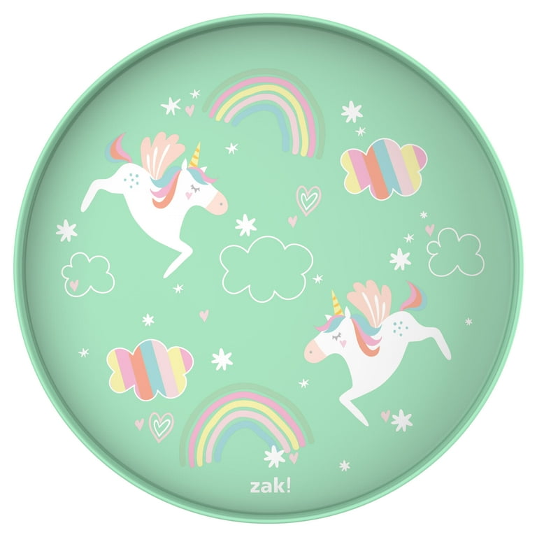 ①UniFirePits ②Uni-Plate FRIDAY CAMP Zak Designs 9-inch Divided Flip-It Plate, Unicorns - Walmart.com