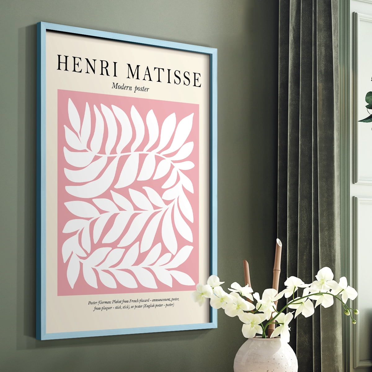 Matisse LXXIV Framed Print - Solid Wood