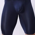thumbnail image 3 of Pantalones moldeadores para hombre, sólidos, transpirables, absorbentes del sudor, térmicos, de fitness, de alta elasticidad, para yoga, largos, de licra., 3 of 3