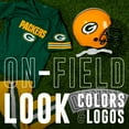 thumbnail image 2 of Franklin Sports Green Bay Packers Kids NFL Uniform Set - Youth NFL Team Jersey, Helmet, Pants + Apparel Costume - Official NFL Gear -Youth Small, 2 of 8