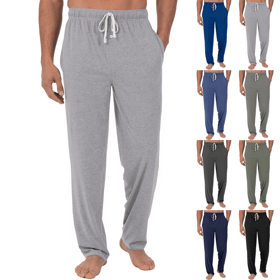 Lounge Pants for Men Sleepwear Bottoms Solid Sleep Pants Pajama Bottoms Nightwear Trousers