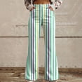 thumbnail image 2 of Womens Sweatpants Plus Size Printed Loose Fashion Casual Wide Leg Sweatpants Women Khaki 4Xl, 2 of 5