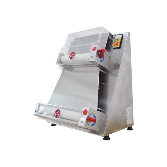 INTBUYING Electric Pizza Dough Roller Sheeter Pastry Press Making Machine 110V